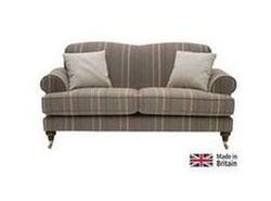 Heart of House Sherbourne Regular Striped Sofa - Mocha